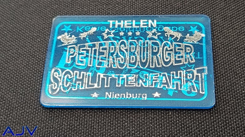 Schlittenfahrt - Blauw-Zilver