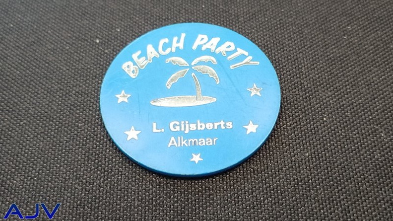 Beach Party - Blauw