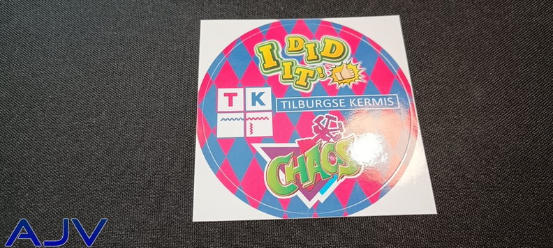 Chaos - I did it - Tilburg