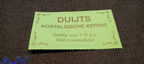 Token: Duijts Nostalgische Kermis 