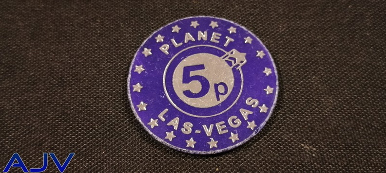 Planet Las Vegas 5p - paars
