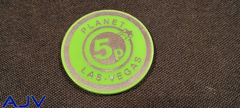 Planet Las Vegas 5p - groen