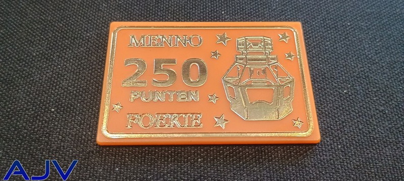 250 punten - Oranje