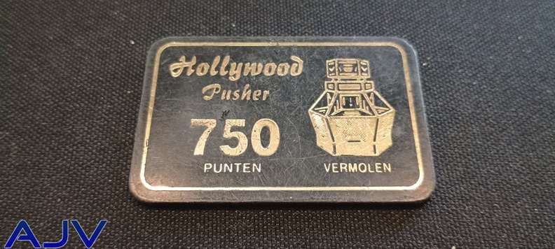 Hollywood Pusher - 750 punten zwart