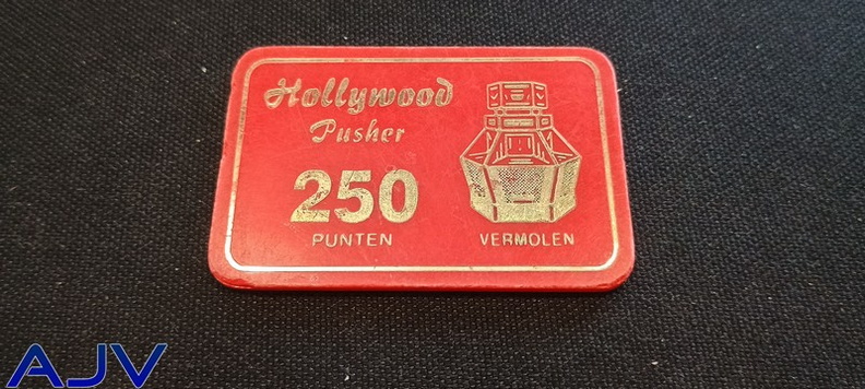 Hollywood Pusher - 250 punten rood