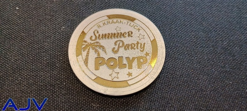 Summer Party Polyp - Zilver